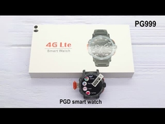PG999 Smartwatch مزدوجة الكاميرا 2MP + 5MP Android Smartwatch المحمول مع Wifi وكاميرا
