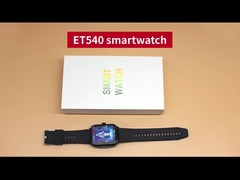 ET540 Health Smart Watch BT Calling ECG Monitor Monitor ضغط الدم مراقب الساعة الذكية حزام 22mm