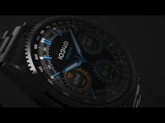 الرجال ساعة ذكية رياضة في الهواء الطلق CF52 معدل ضربات القلب الدم الأكسجين 1.75 