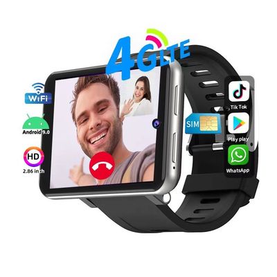 DM100 4G Smart Watch شاشة 2.86 بوصة Android 7.1 شاشة كبيرة SmartWatch 2700mAh
