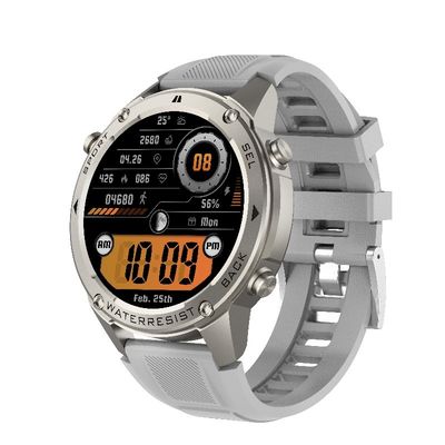 AMOLED Sport GPS Smartwatch DM56 L1+L5 تردد مزدوج 5ATM بوصلة مضادة للماء Smart Watch