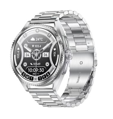 CF52 الرياضة الرجال ساعة ذكية خارجية مصباح يدوي 1.75 