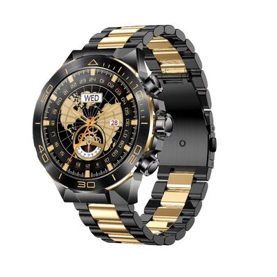 H33 الرجال ساعة ذكية BT مكالمة IP67 مقاوم للماء معدل ضربات القلب الرياضة المساعد الصوتي الأعمال